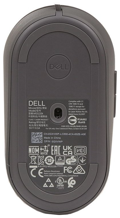Мышь DELL Pro MS3220 серый купить,NaN