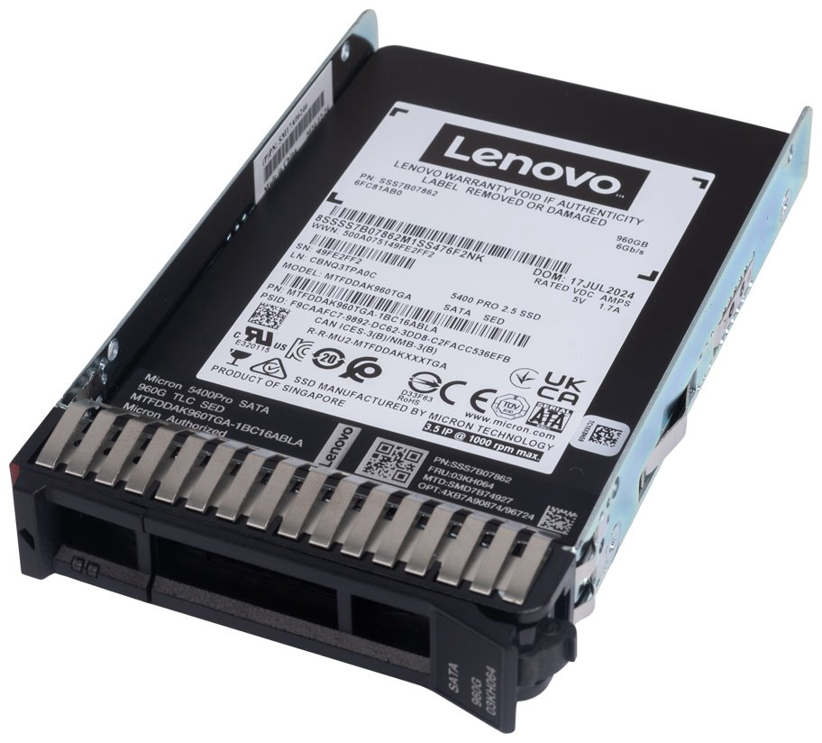 SSD Lenovo 4XB7A90874 960 Гб купить,NaN