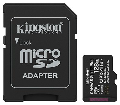 Карта памяти Kingston microSDXC SDCS3/128GB 128 Гб