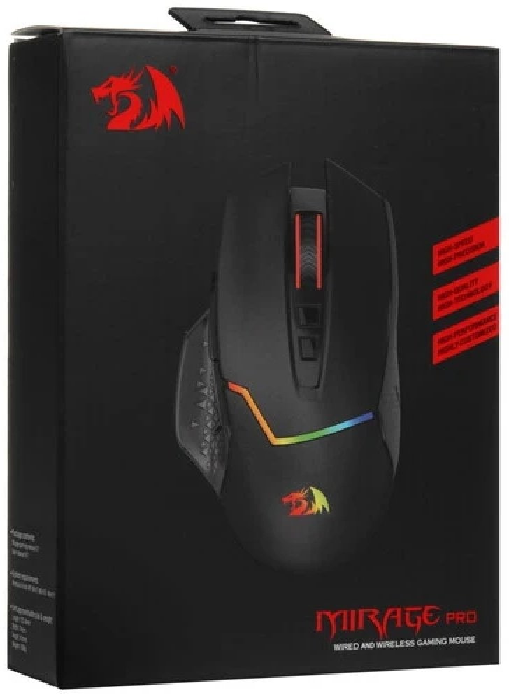 Мышь Redragon Mirage Pro черный - ForteMarket Мышь Redragon Mirage Pro черный купить,15915