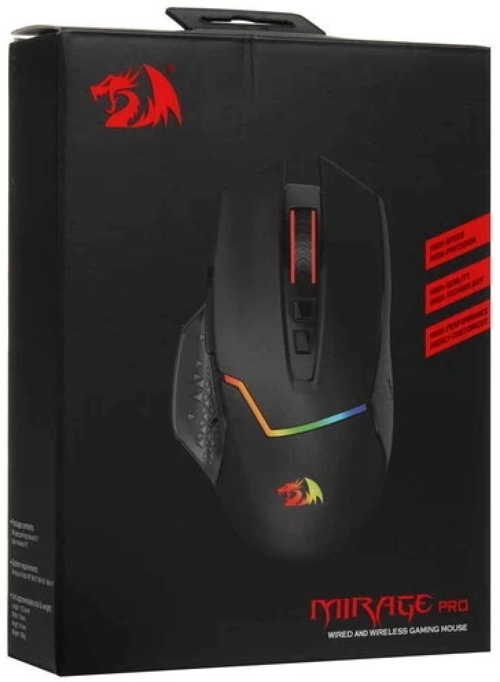 Мышь Redragon Mirage Pro черный - ForteMarket Мышь Redragon Mirage Pro черный купить,15915