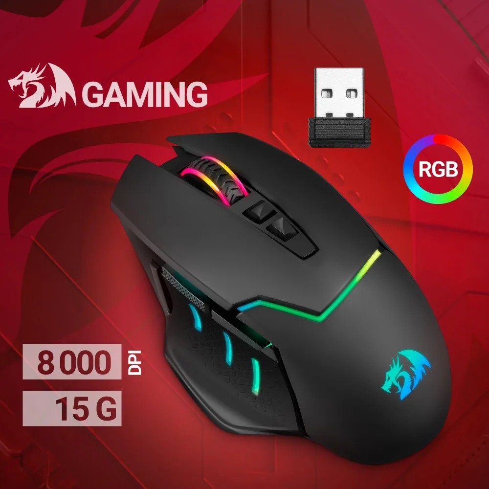 Мышь Redragon Mirage Pro черный - ForteMarket Мышь Redragon Mirage Pro черный купить,15915