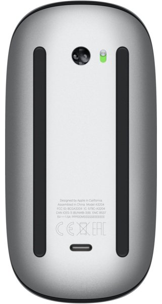Мышь Apple Magic Mouse - Black Multi-Touch Surface черный