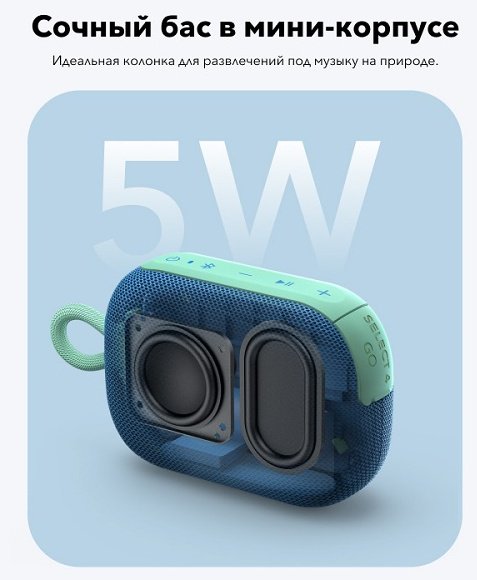 Портативная колонка Soundcore Select 4 Go синий купить,13990