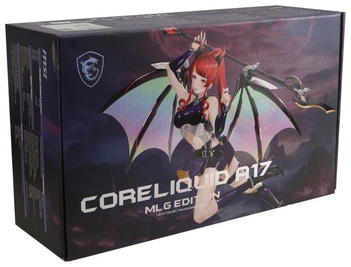 Водоблок MSI CORELIQUID A17 MLG EDITION черный купить,NaN