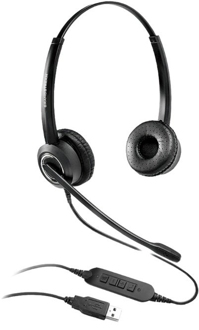 Наушники Grandstream GUV 3000 черный купить,NaN