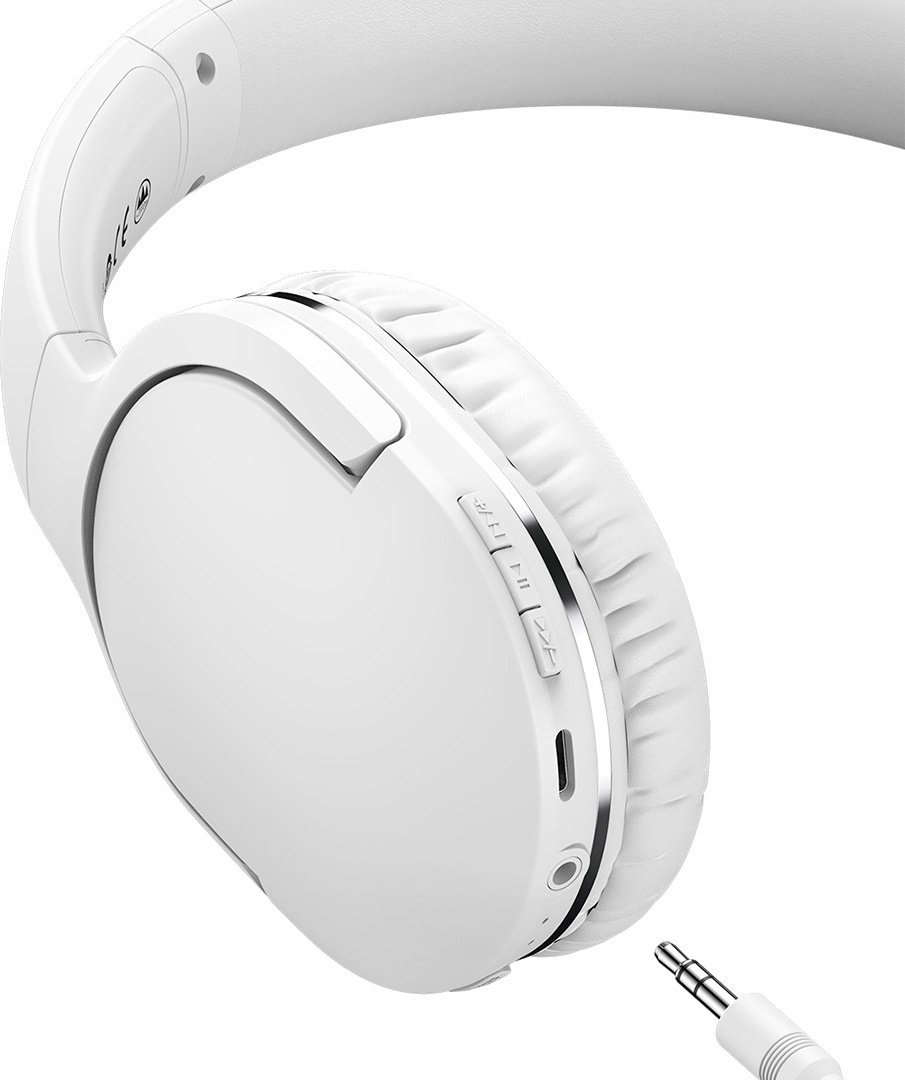 Наушники Baseus Encok D02 Pro белый купить,NaN