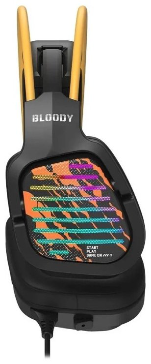 Наушники A4Tech Bloody G565 черно-желтый купить,14480