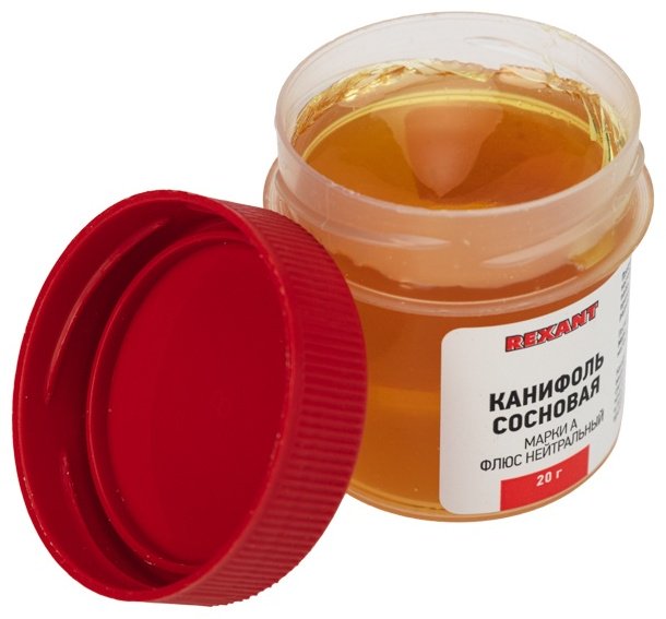 REXANT флюс для пайки 09-3710, 20 гр 1 шт купить,NaN
