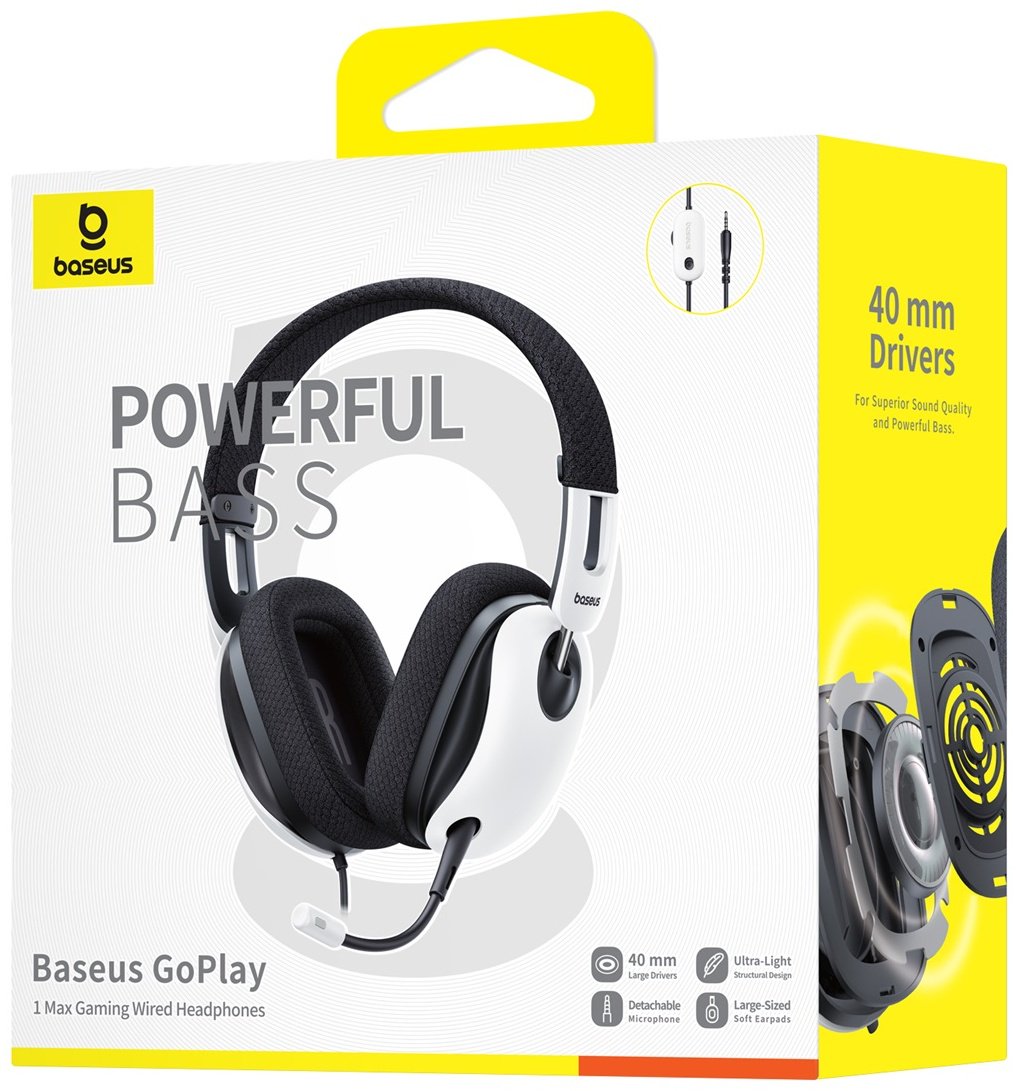 Наушники Baseus GoPlay 1 Max белый купить,NaN