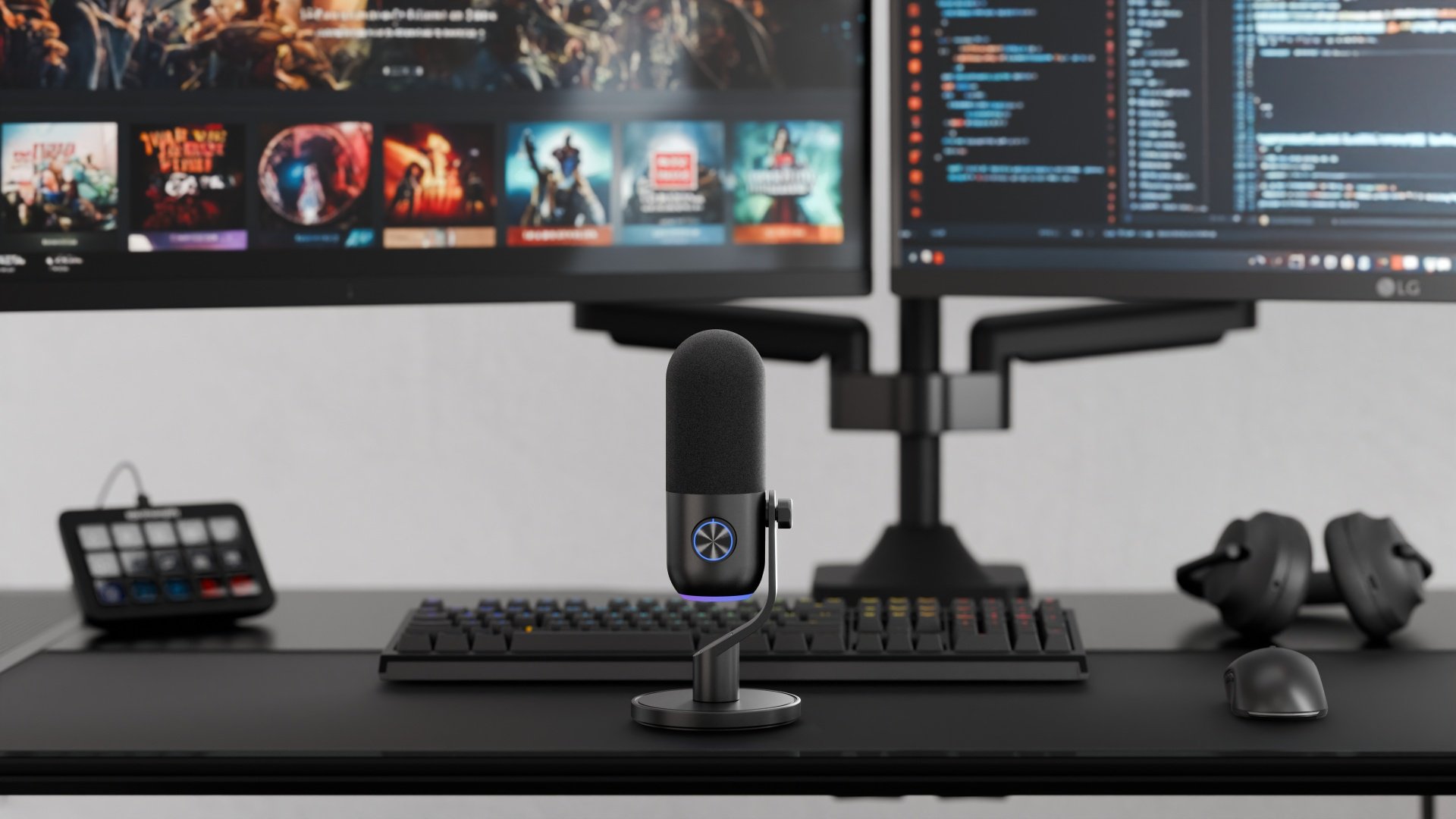 Микрофон Streamplify MIC mini черный