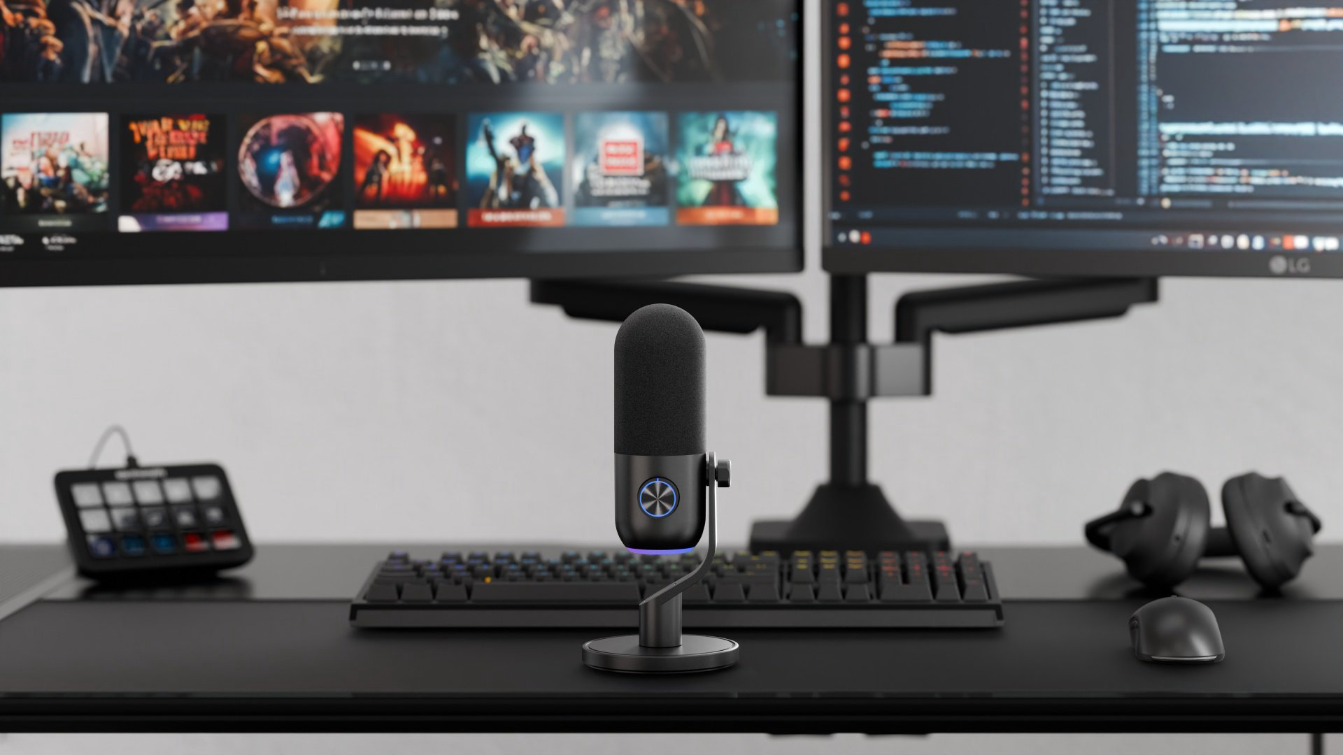 Микрофон Streamplify MIC mini черный купить,18100