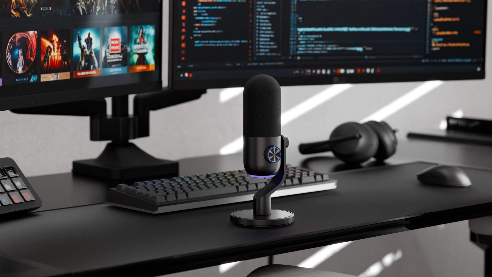 Микрофон Streamplify MIC mini черный купить,18100