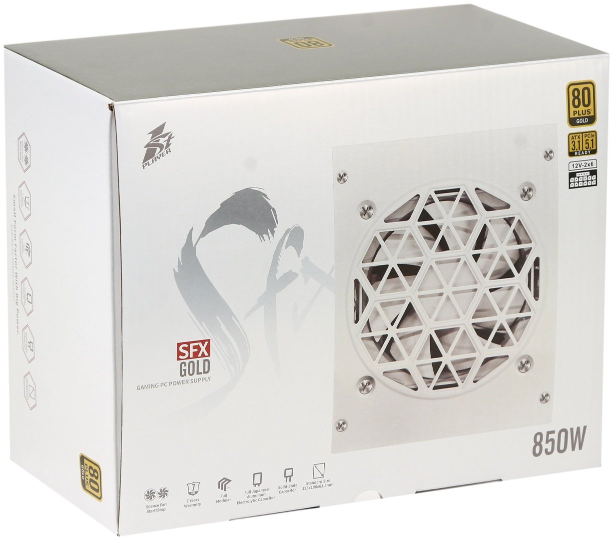Блок питания 1STPLAYER PS-850SFX-WH-EU 850 Вт