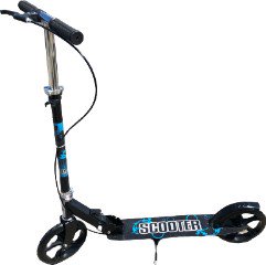 Самокат ScooTer Urban 12345677 черный