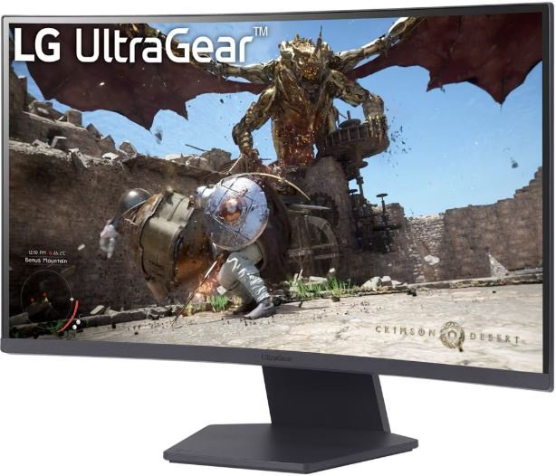 Монитор 27" LG 27GS60QC черный