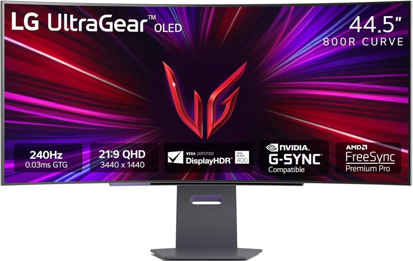 Монитор 44.5" LG 45GS95QE-B.ARUZ черный купить,1236310
