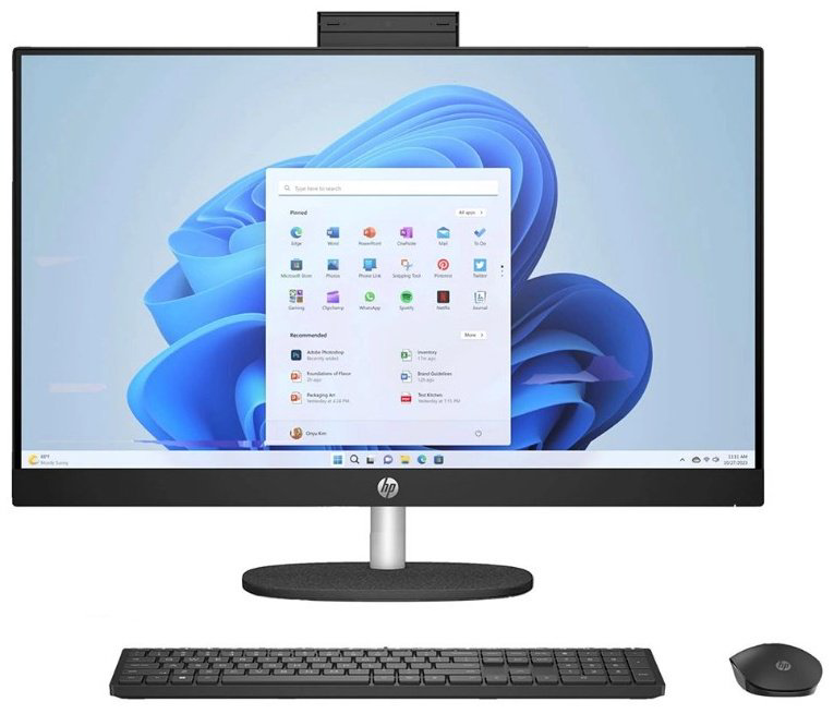 Моноблок HP All-in-One 27-cr2047ci CJ2E0EA черный