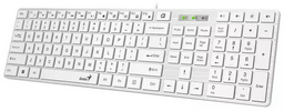 Клавиатура SlimStar 126 белый