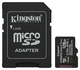 Карта памяти Kingston microSDXC SDCS3/128GB 128 Гб