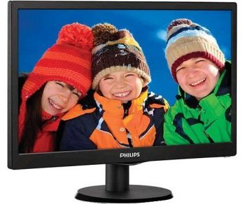 Монитор 18.5" Philips 193V5LSB2 черный купить,NaN