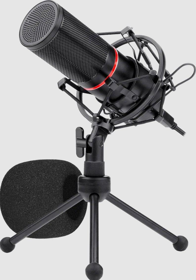 Микрофон Redragon Blazar GM300 черный купить,NaN