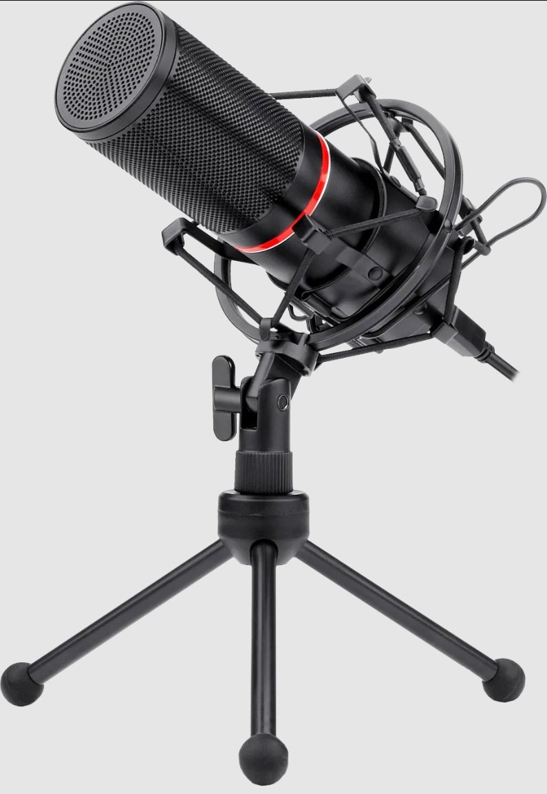 Микрофон Redragon Blazar GM300 черный купить,NaN
