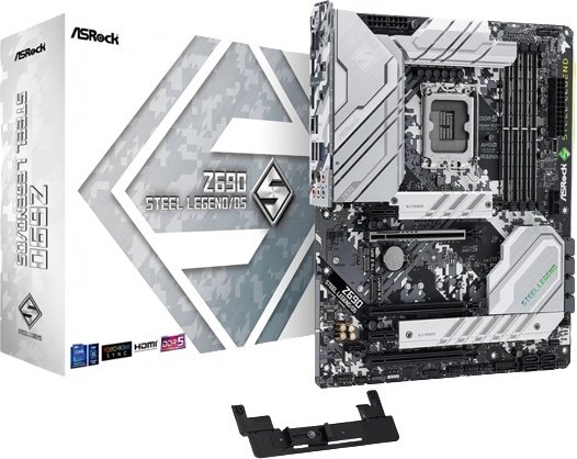 Материнская плата ASRock Z690 STEEL LEGEND/D5 купить,NaN