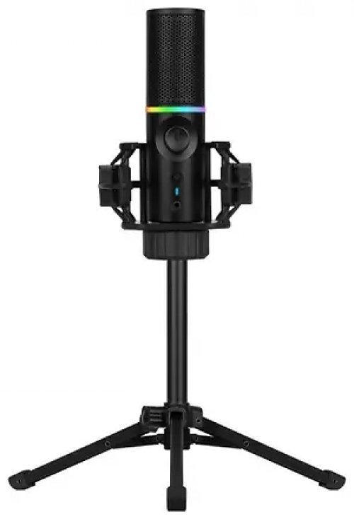 Микрофон Streamplify MIC MINI-48-RGB-ST-BK черный