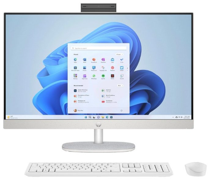 Моноблок HP All-in-One 27-cr2050ci CJ2E1EA белый купить,699990