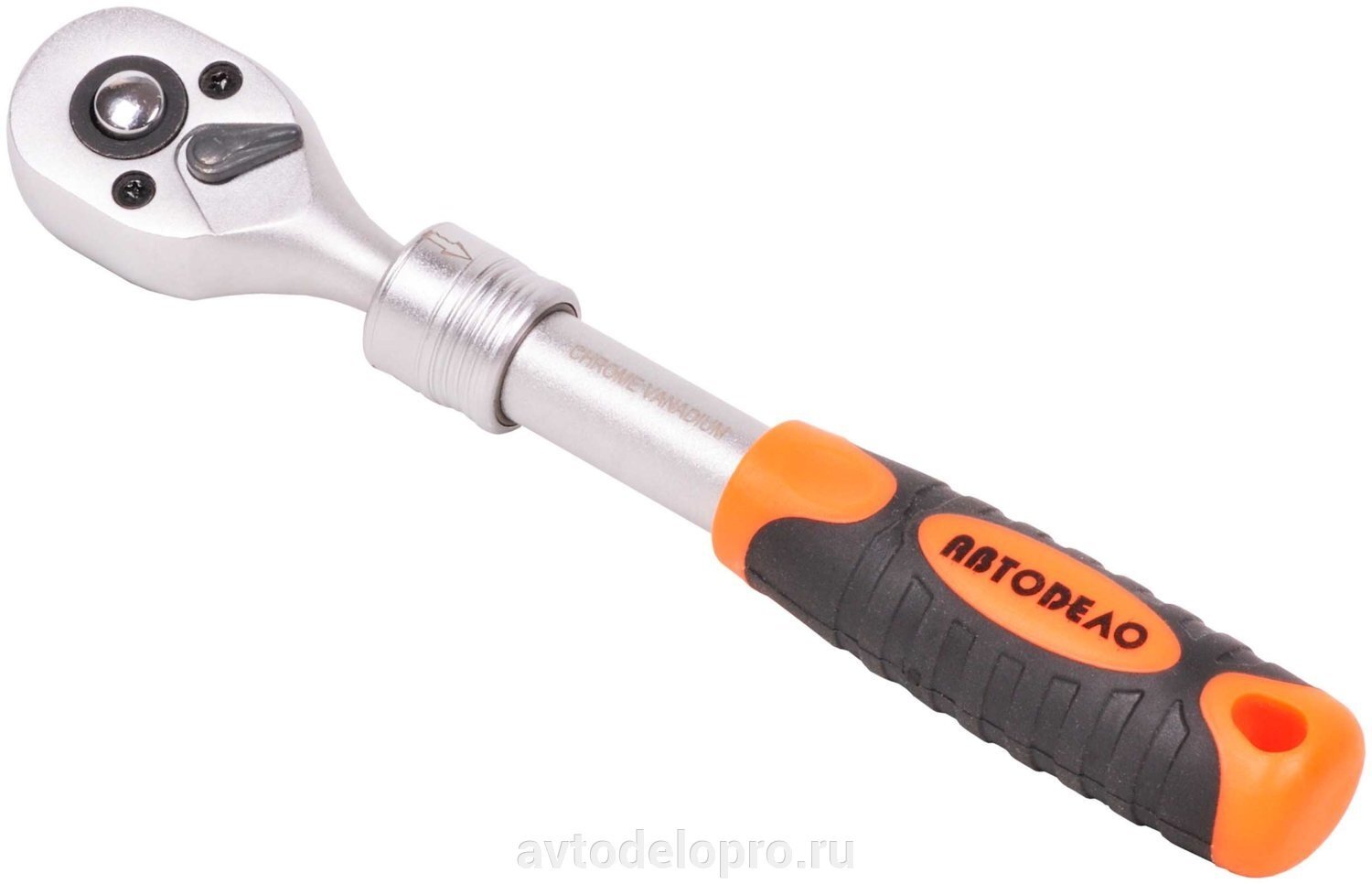 Трещотка АвтоDело 39735 телескопическая 3/8 320 мм купить,NaN