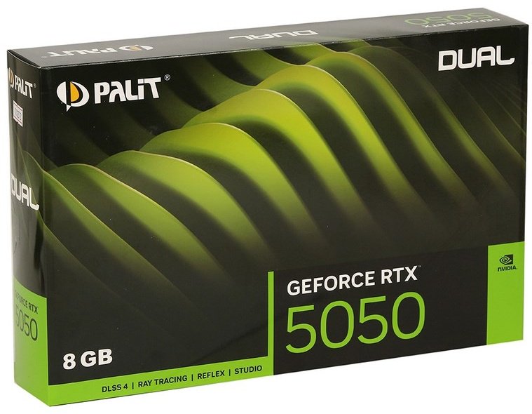 Видеокарта Palit RTX 5050 Dual NE65050019P1-GB2070D 8 Гб
