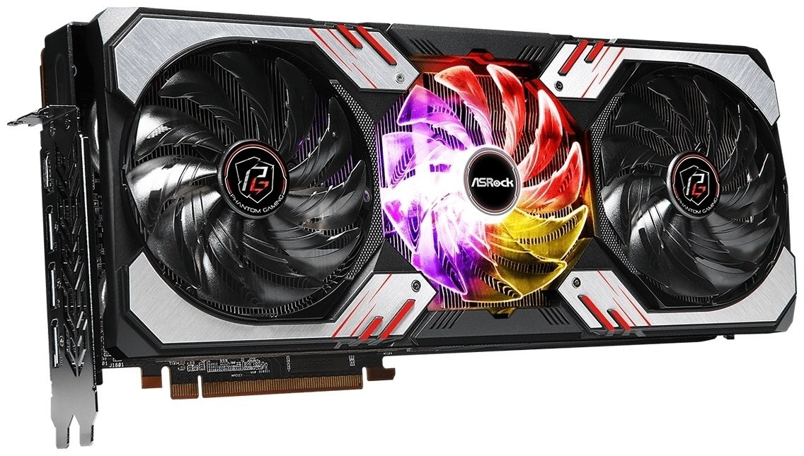 Видеокарта ASRock Radeon RX 6800 XT Phantom Gaming D RX6800XT PGD 16GO 16Gb купить,NaN