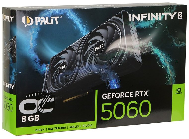 Видеокарта Palit RTX 5060 Infinity 2 OC (NE75060V19P1-GB2063L) 8 Гб купить,NaN