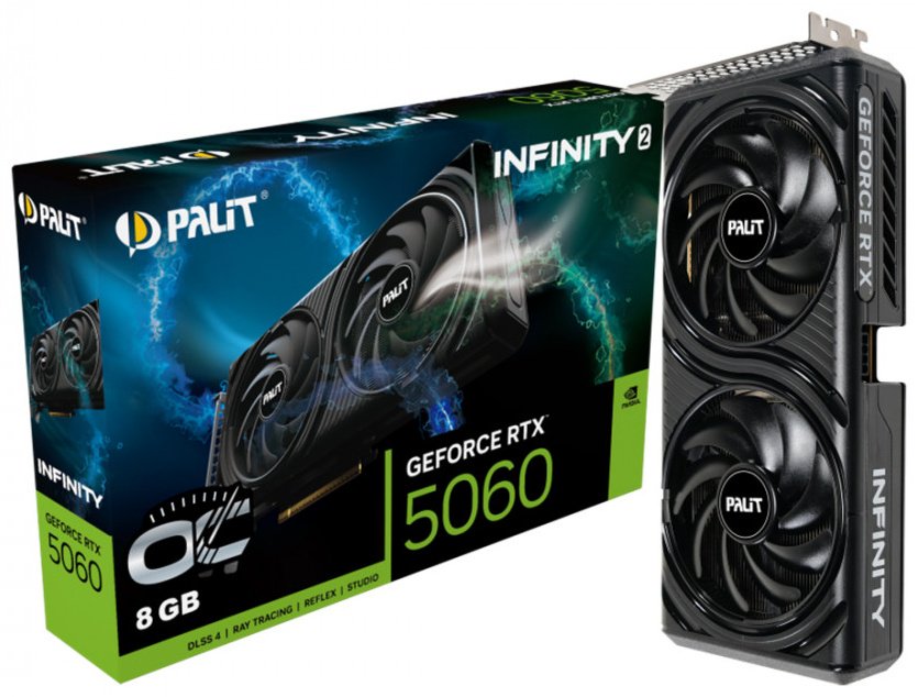 Видеокарта Palit NE75060V19P1-GB2063L 8 Гб