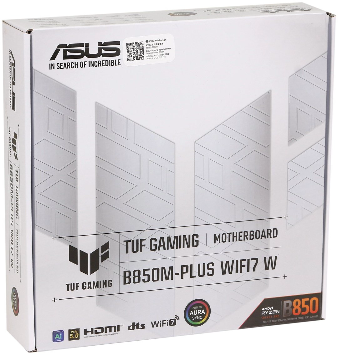 Материнская плата ASUS TUF Gaming B850M-Plus WiFi7 W (90MB1MD0-M0EAY0) купить,164990