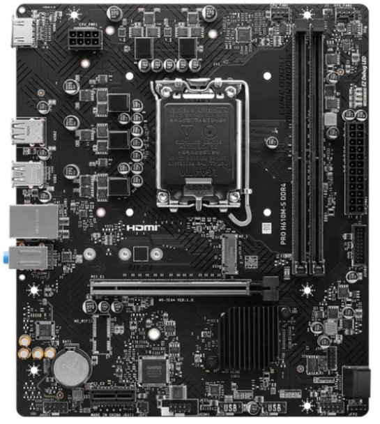 Материнская плата MSI PRO H610M-S купить,NaN