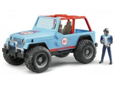 Внедорожник Bruder Cross Country Racer с гонщиком