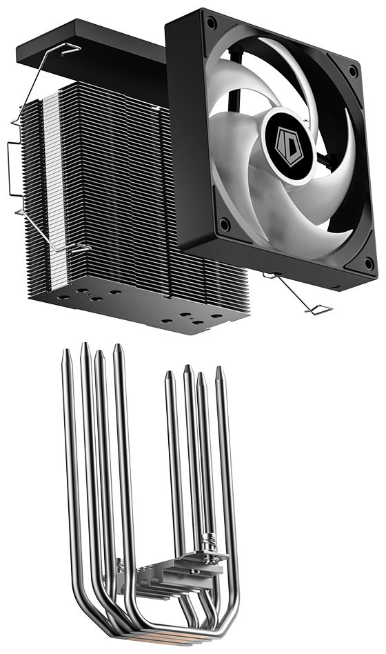 Кулер ID-COOLING SE-214-XT V2 ARGB черный купить,NaN