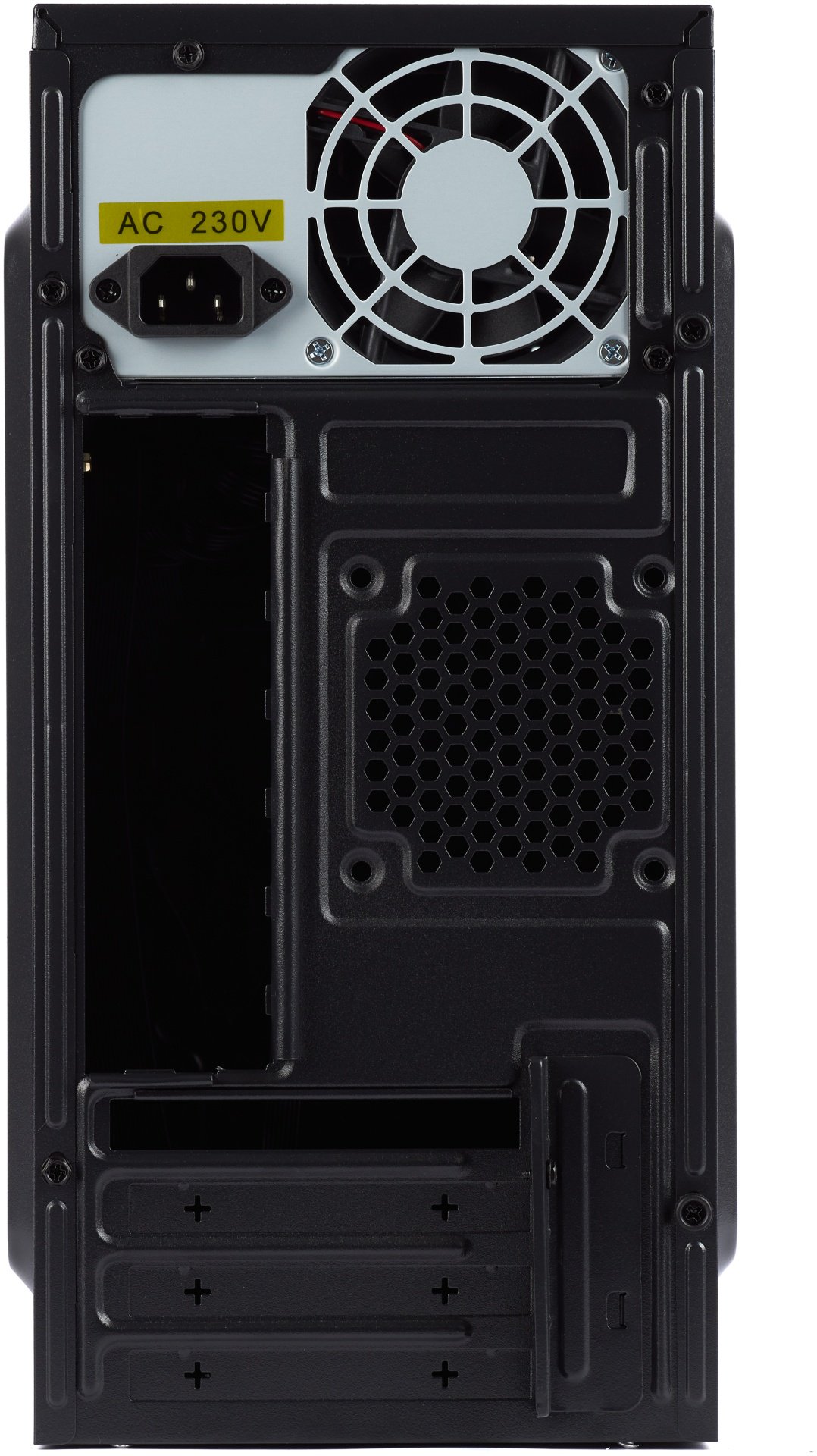 Корпус Qmax H1710B MiniTower черный купить,NaN