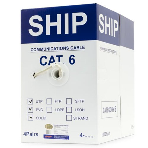 Кабель сетевой SHIP D165-P Cat.6 UTP PVC купить,113964