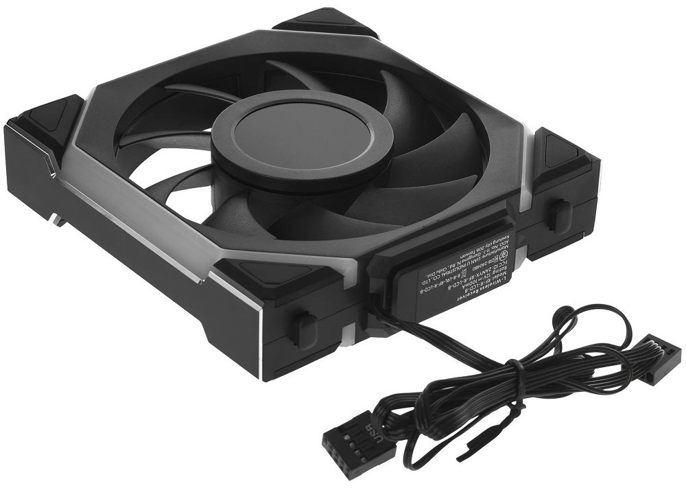 Вентилятор LIAN LI UNI FAN SL WIRELESS LCD 120 G99.12SLLCD1W1B.00 купить,NaN