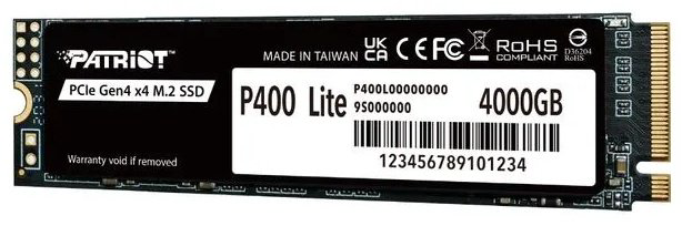 SSD Patriot P400LP250GM28H 250 Гб