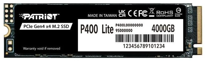 SSD Patriot P400LP250GM28H 250 Гб купить,NaN