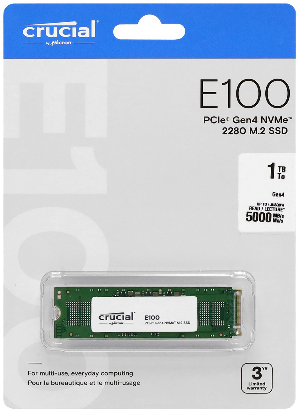 SSD Crucial CT1000E100SSD8 1000 Гб купить,NaN