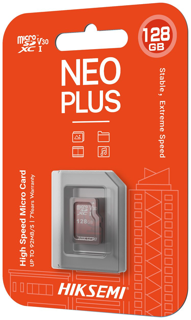 Карта памяти Hiksemi microSDXC HS-TF-E1/128G 128 Гб купить,NaN