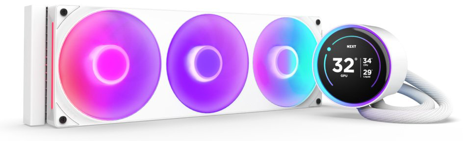 NZXT Kraken Elite 360 RGB (2024) White купить,NaN