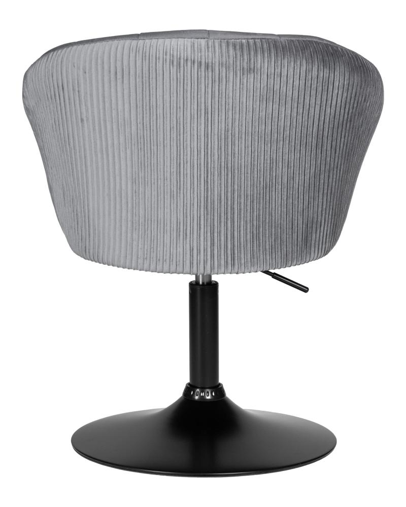 Кресло SK Trade Edison Black серое купить,0