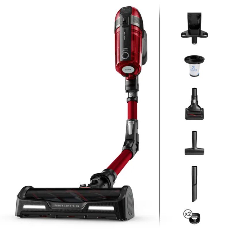 Пылесос Tefal X-Force Flex 12.60 Animal Care TY98A9WO черно-красный