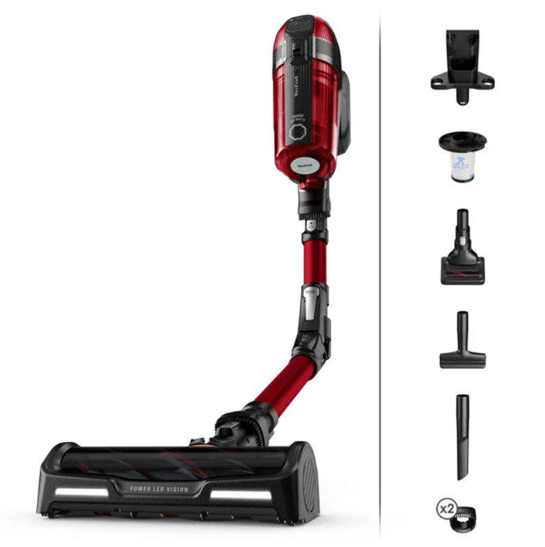 Пылесос Tefal X-Force Flex 12.60 Animal Care TY98A9WO черно-красный купить,NaN